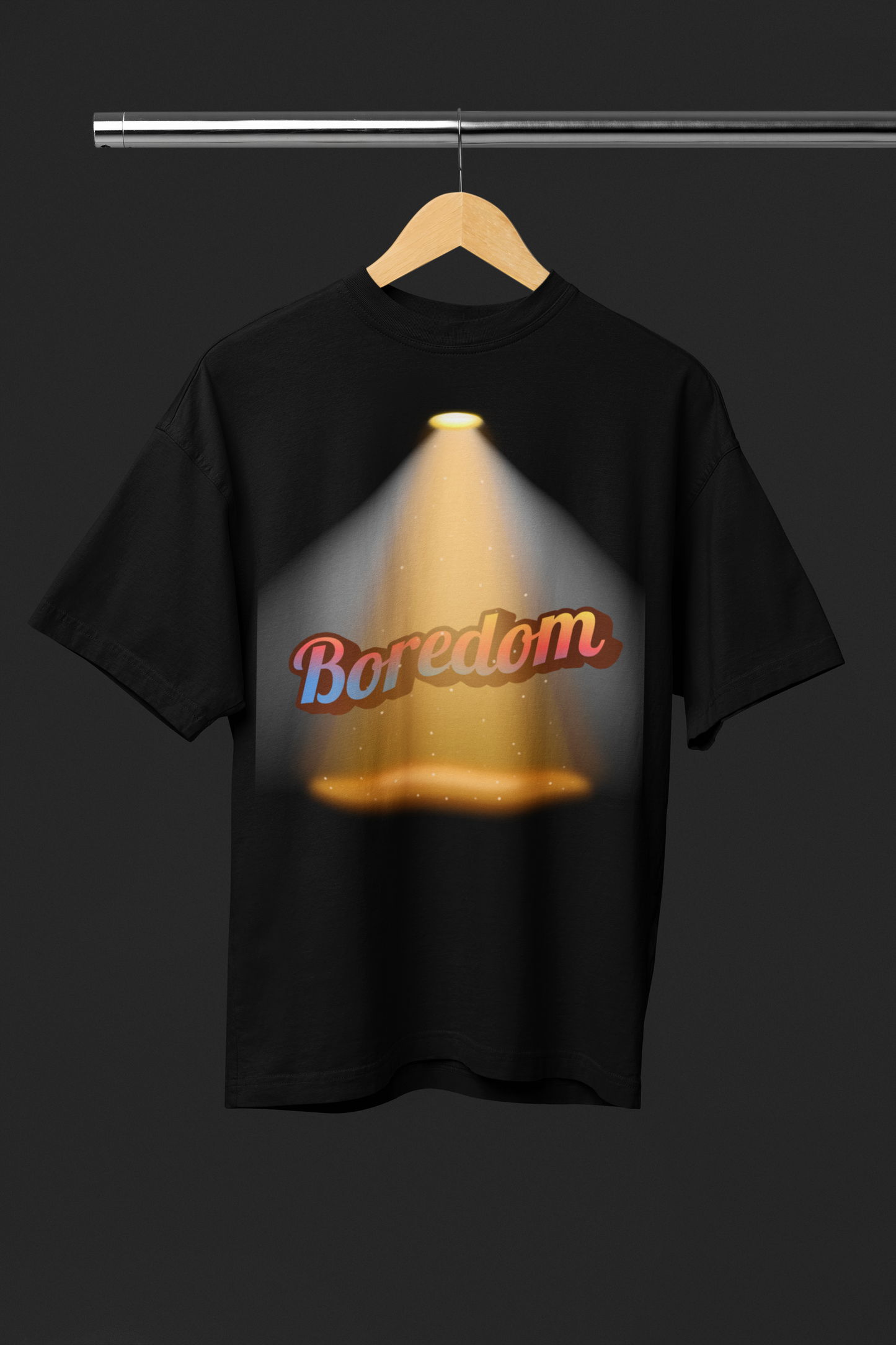 boredom black tshirt