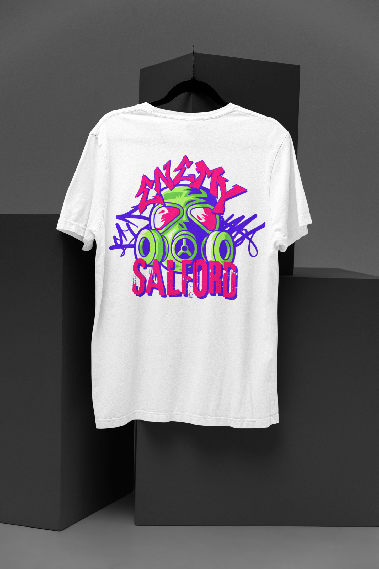 Beware the Dungeon – Salford’s Nightmarecrawl white t-shirt
