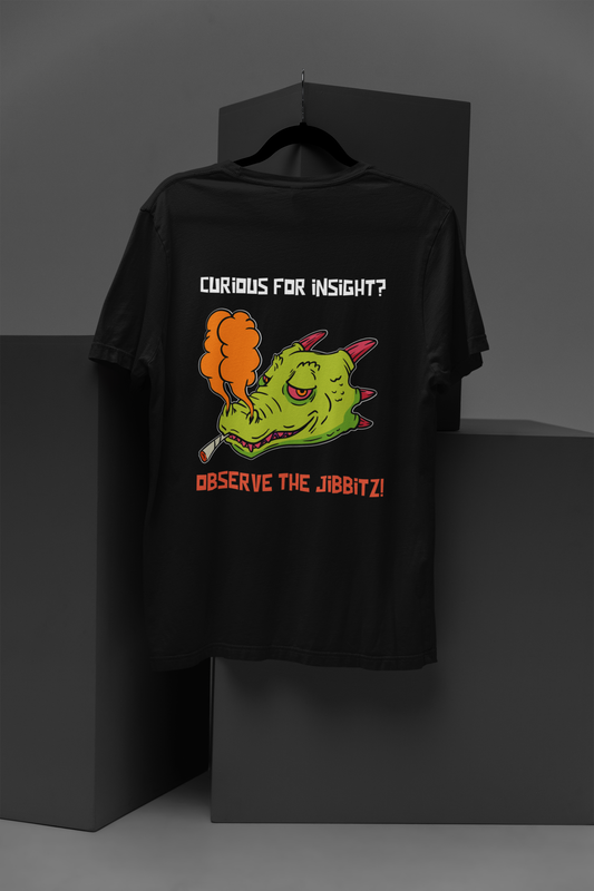 crocs black tshirt by thesluggishboy