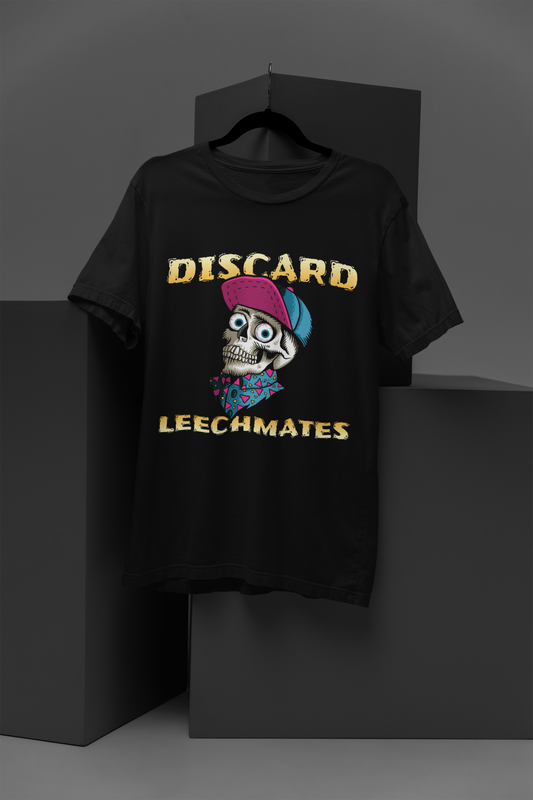 Leech-Free Zone – DISCARD LEECHMATES  PINK by The Sluggish Boy