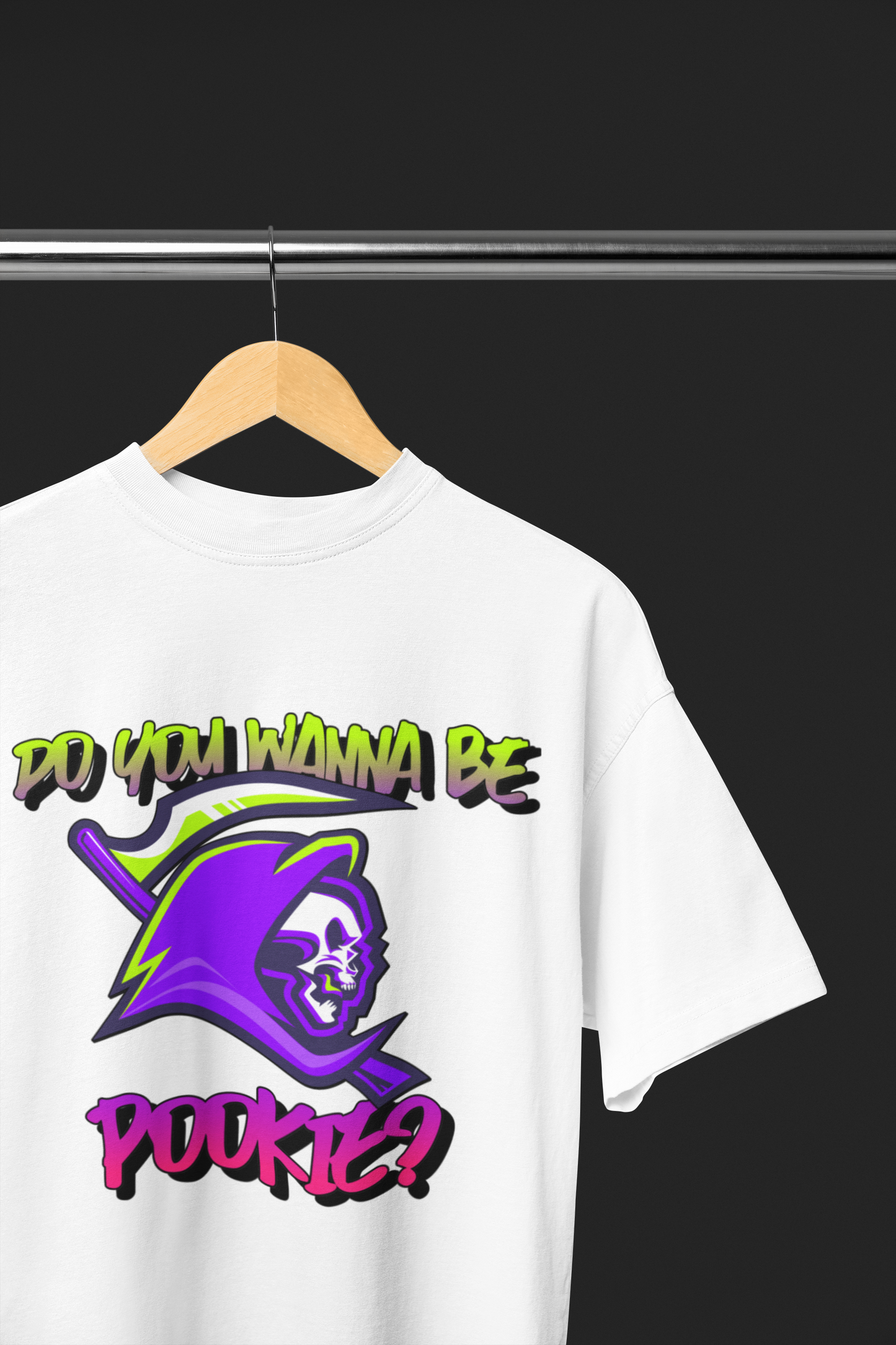 Do you wanna be pookie white T-shirt